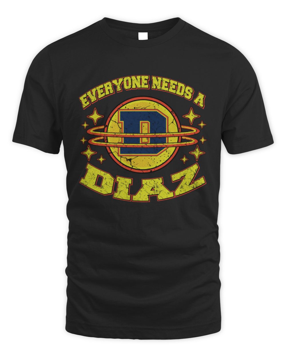 Everyone Needs a Your Name Shirt DIAZ M1-76 / Unisex Standard T-Shirt / black