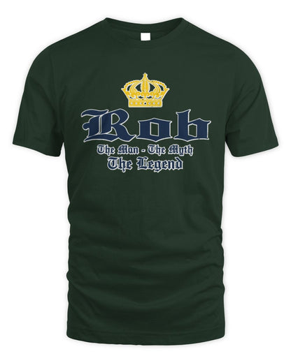 The Man The Myth The Legend Corona Beer T-Shirt ROB M1-S83 / Unisex Standard T-Shirt / forest green