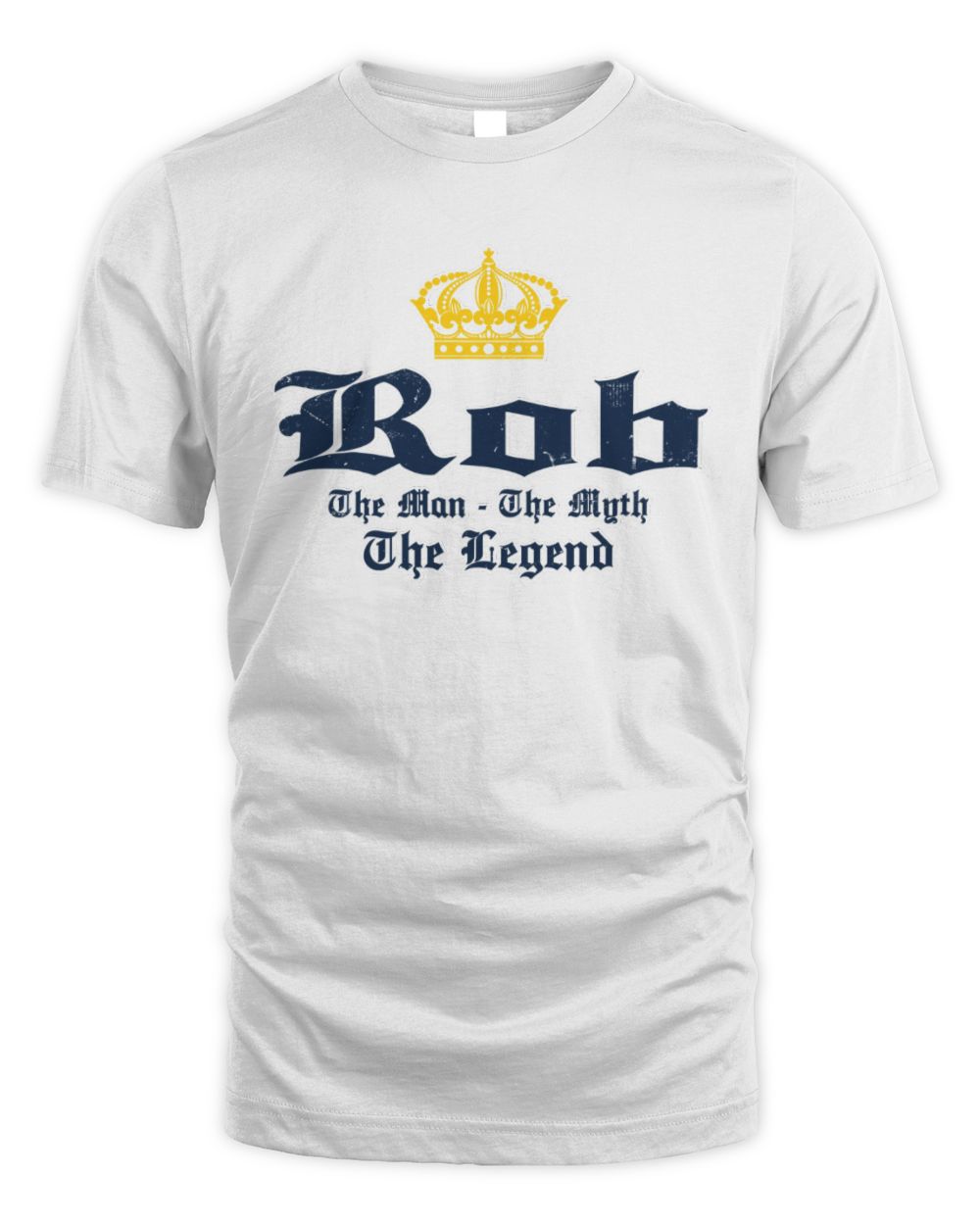 The Man The Myth The Legend Corona Beer T-Shirt ROB M1-S83 / Unisex Standard T-Shirt / white