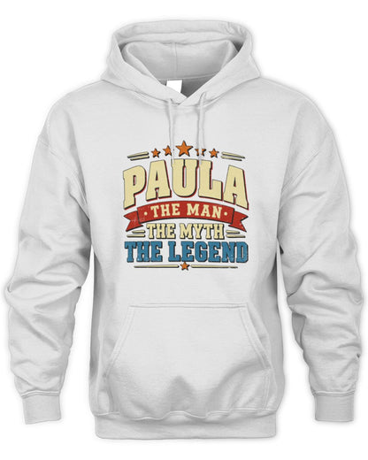 The Man The Myth The Legend Ribbon Vintage T-Shirt PAULA M1-56 / Unisex Hoodie / white