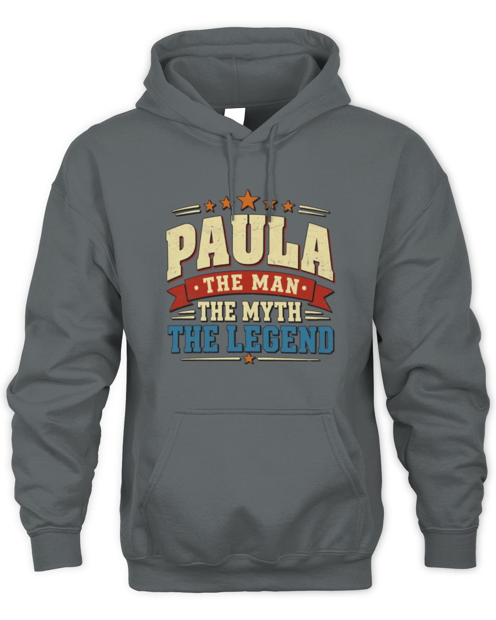 The Man The Myth The Legend Ribbon Vintage T-Shirt PAULA M1-56 / Unisex Hoodie / charcoal
