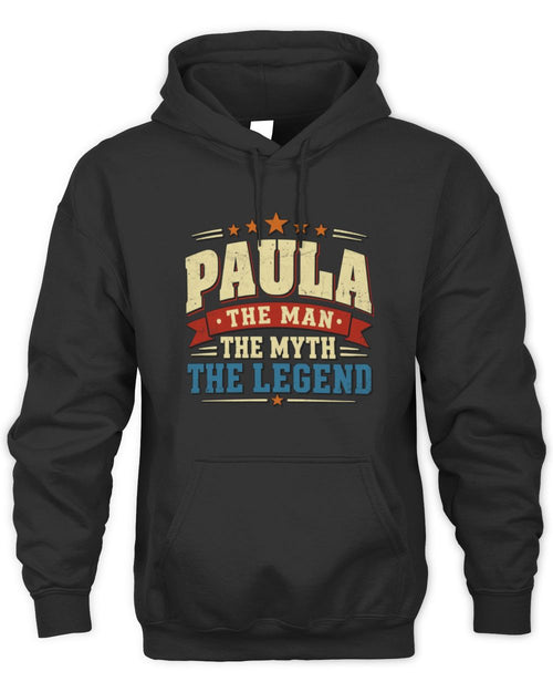 The Man The Myth The Legend Ribbon Vintage T-Shirt PAULA M1-56 / Unisex Hoodie / black