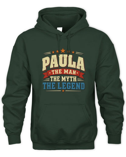 The Man The Myth The Legend Ribbon Vintage T-Shirt PAULA M1-56 / Unisex Hoodie / forest green