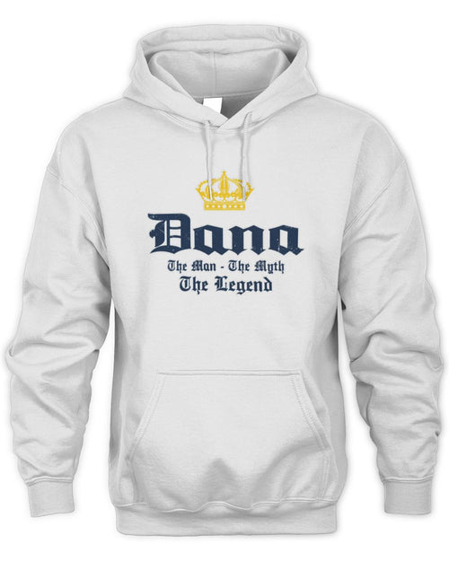 The Man The Myth The Legend Corona Beer T-Shirt DANA M1-S83 / Unisex Hoodie / white