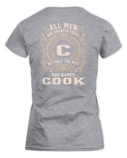 All Men Are Created Equal Cool Logo Shirt COOK M1-60 / Women's Standard T-Shirt / sport grey