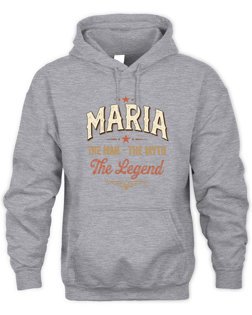 I'm Name I'm Not Rude I Just Have The Balls Funny T-Shirt MARIA M1-77 / Unisex Hoodie / sport grey