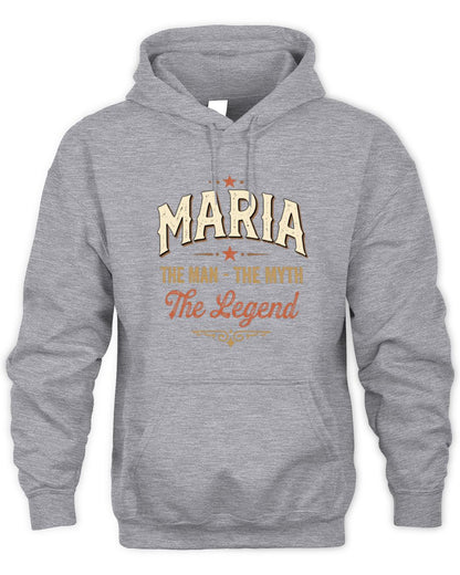 I'm Name I'm Not Rude I Just Have The Balls Funny T-Shirt MARIA M1-77 / Unisex Hoodie / sport grey