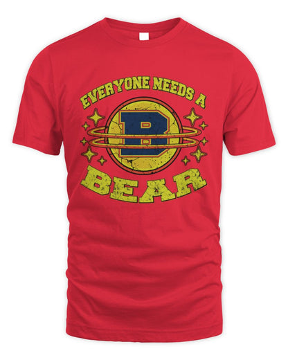 Everyone Needs a Your Name Shirt BEAR M1-76 / Unisex Standard T-Shirt / red