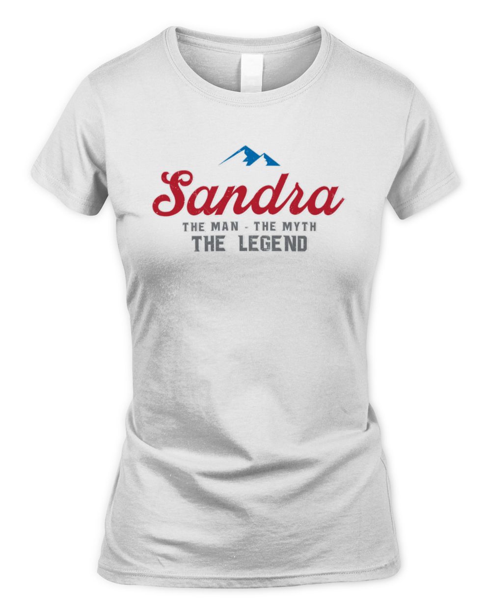 The Man The Myth The Legend Coors Light Beer T-Shirt SANDRA M1-S84 / Women's Standard T-Shirt / white