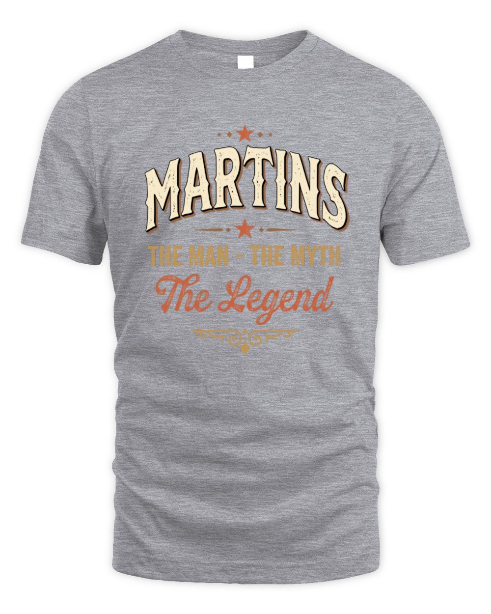 I'm Name I'm Not Rude I Just Have The Balls Funny T-Shirt MARTINS M1-77 / Unisex Standard T-Shirt / sport grey