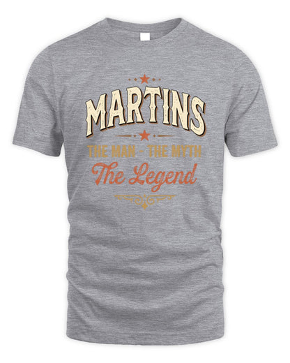I'm Name I'm Not Rude I Just Have The Balls Funny T-Shirt MARTINS M1-77 / Unisex Standard T-Shirt / sport grey