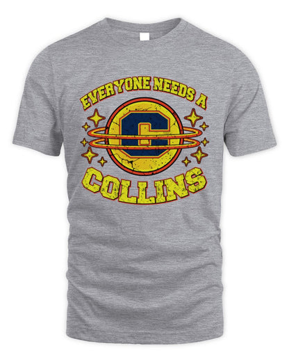 Everyone Needs a Your Name Shirt COLLINS M1-76 / Unisex Standard T-Shirt / sport grey
