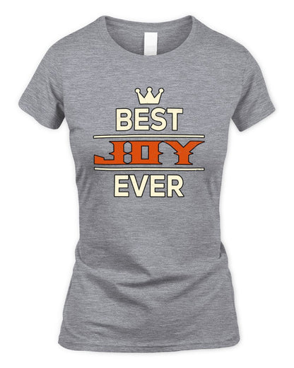 Best Your Name With Crown Shirt JOY M1-59 / Women's Standard T-Shirt / sport grey