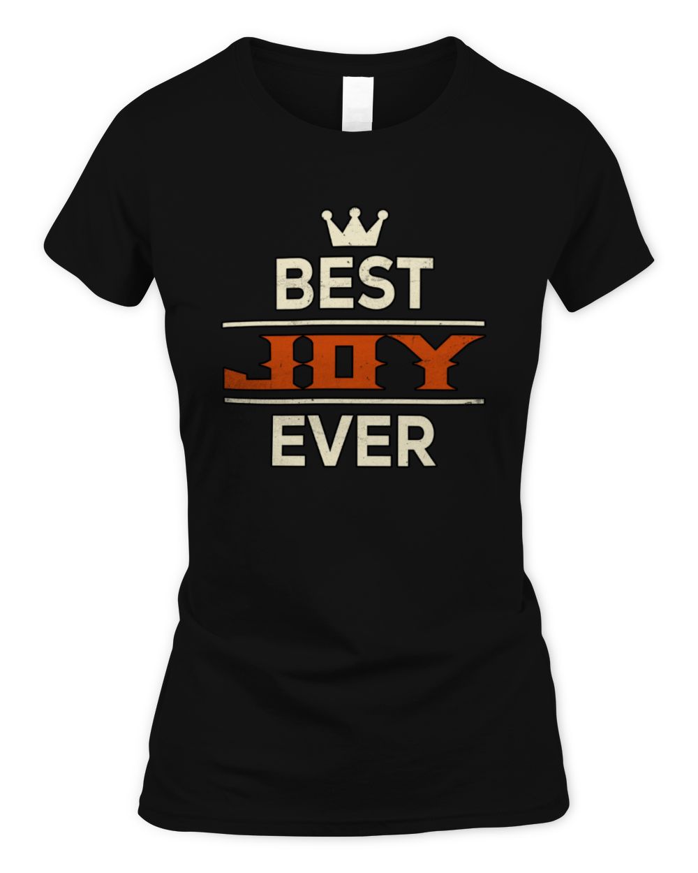 Best Your Name With Crown Shirt JOY M1-59 / Women's Standard T-Shirt / black