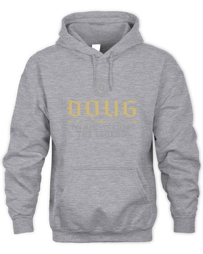 The Man The Myth The Legend Western Shirt DOUG M1-78 / Unisex Hoodie / sport grey
