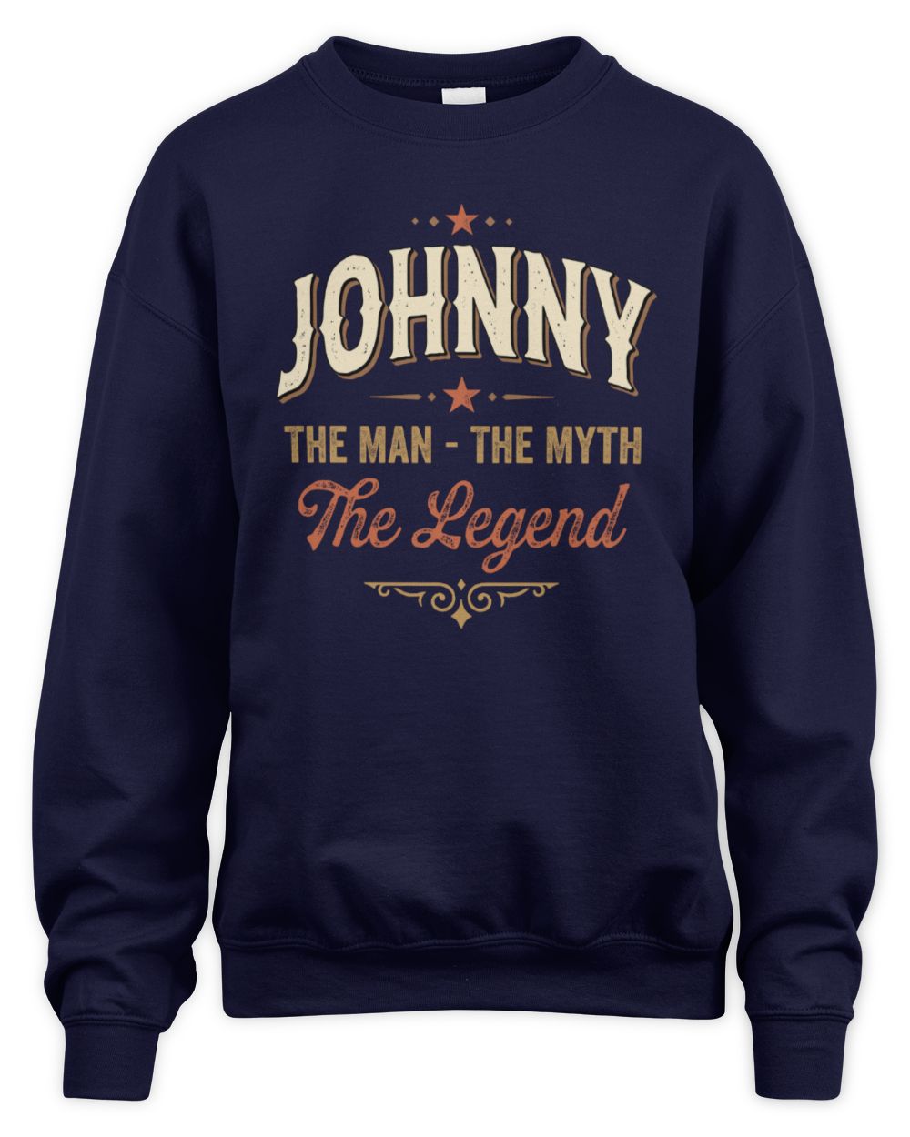 I'm Name I'm Not Rude I Just Have The Balls Funny T-Shirt JOHNNY M1-77 / Unisex Sweatshirt / navy