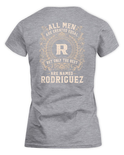 All Men Are Created Equal Cool Logo Shirt RODRIGUEZ M1-60 / Women's Standard T-Shirt / sport grey