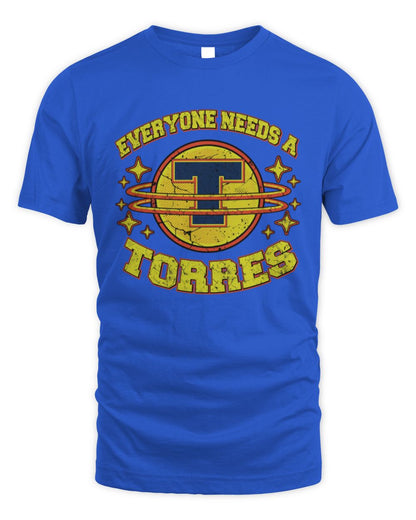 Everyone Needs a Your Name Shirt TORRES M1-76 / Unisex Standard T-Shirt / royal