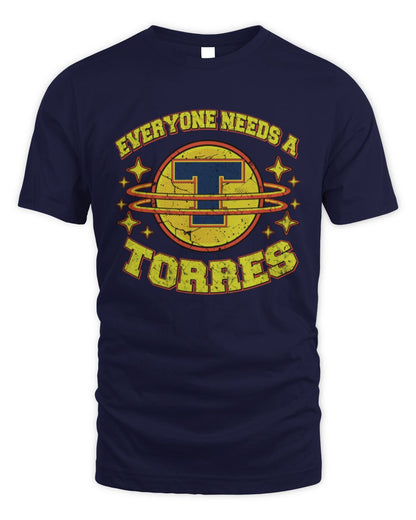 Everyone Needs a Your Name Shirt TORRES M1-76 / Unisex Standard T-Shirt / navy