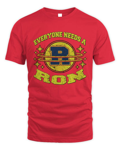 Everyone Needs a Your Name Shirt RON M1-76 / Unisex Standard T-Shirt / red