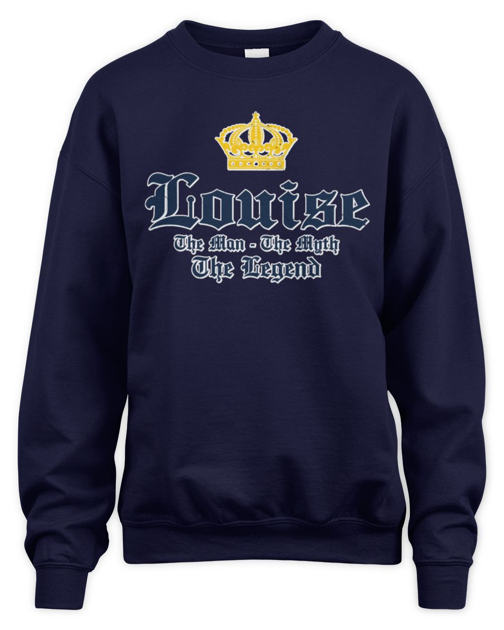 The Man The Myth The Legend Corona Beer T-Shirt LOUISE M1-S83 / Unisex Sweatshirt / navy