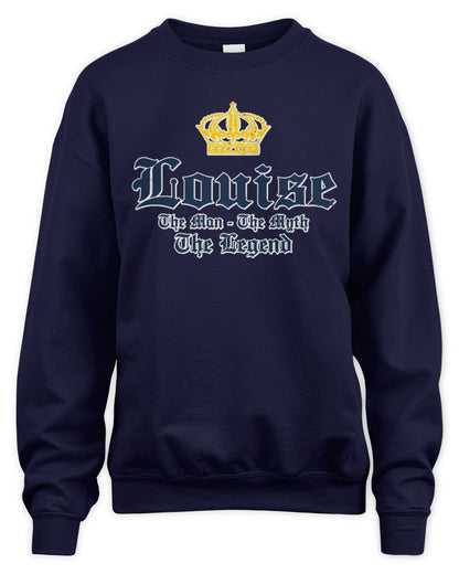 The Man The Myth The Legend Corona Beer T-Shirt LOUISE M1-S83 / Unisex Sweatshirt / navy
