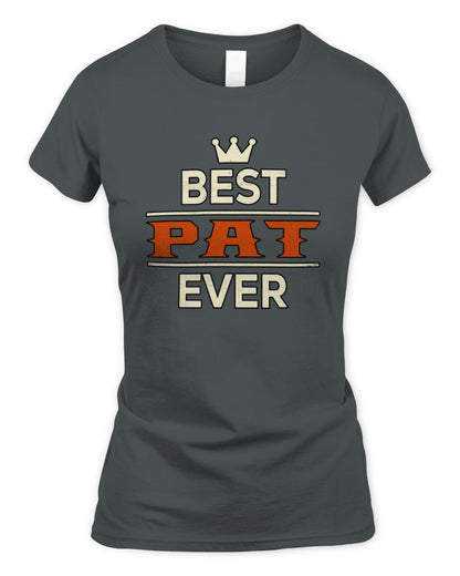 Best Your Name With Crown Shirt PAT M1-59 / Women's Standard T-Shirt / charcoal