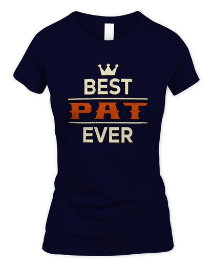Best Your Name With Crown Shirt PAT M1-59 / Women's Standard T-Shirt / navy