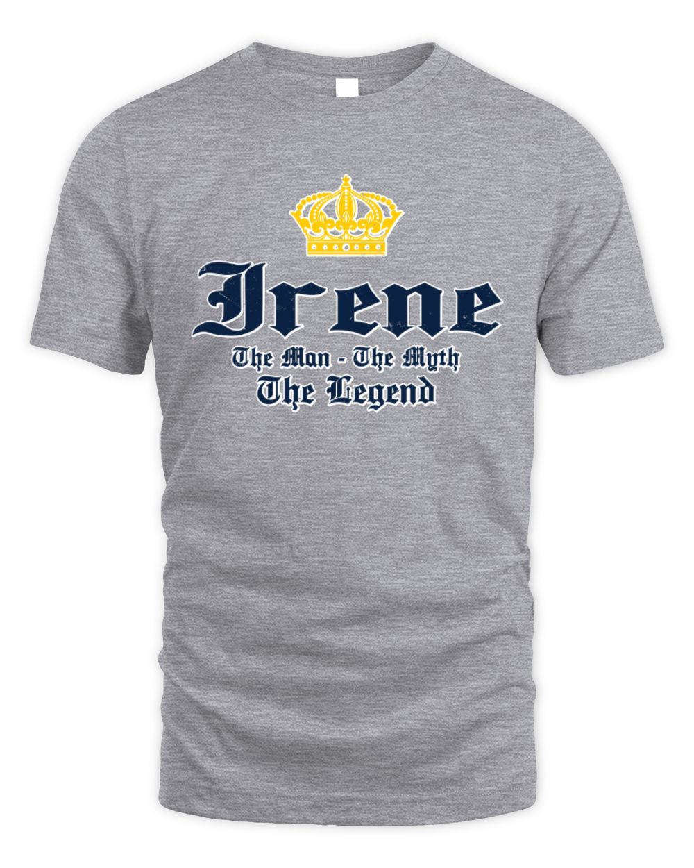The Man The Myth The Legend Corona Beer T-Shirt IRENE M1-S83 / Unisex Standard T-Shirt / sport grey