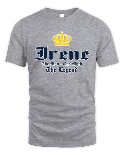 The Man The Myth The Legend Corona Beer T-Shirt IRENE M1-S83 / Unisex Standard T-Shirt / sport grey