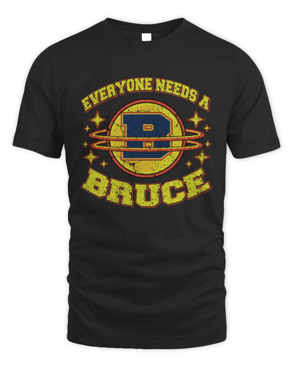 Everyone Needs a Your Name Shirt BRUCE M1-76 / Unisex Standard T-Shirt / black