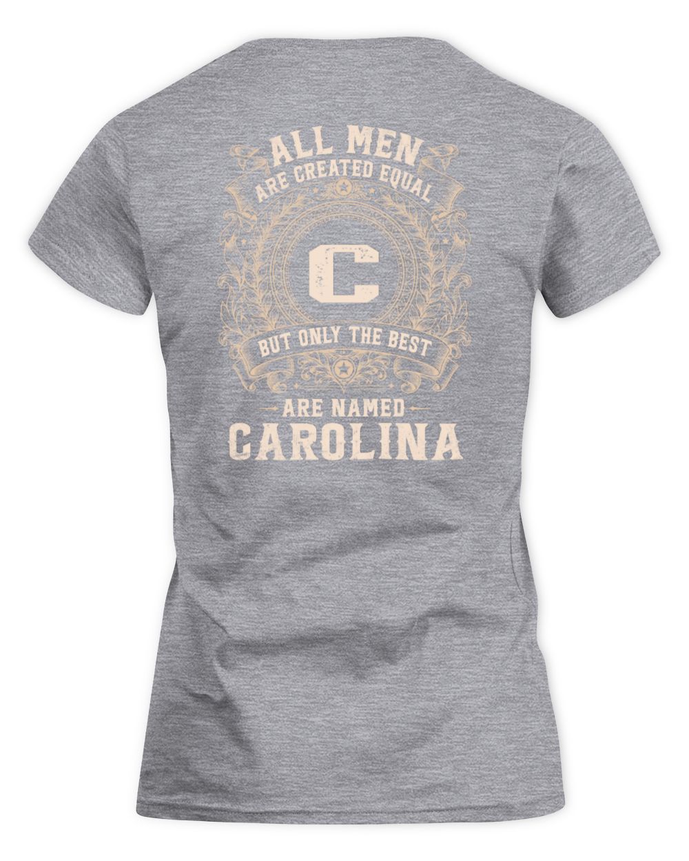 All Men Are Created Equal Cool Logo Shirt CAROLINA M1-60 / Women's Standard T-Shirt / sport grey