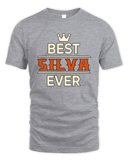 Best Your Name With Crown Shirt SILVA M1-59 / Unisex Standard T-Shirt / sport grey