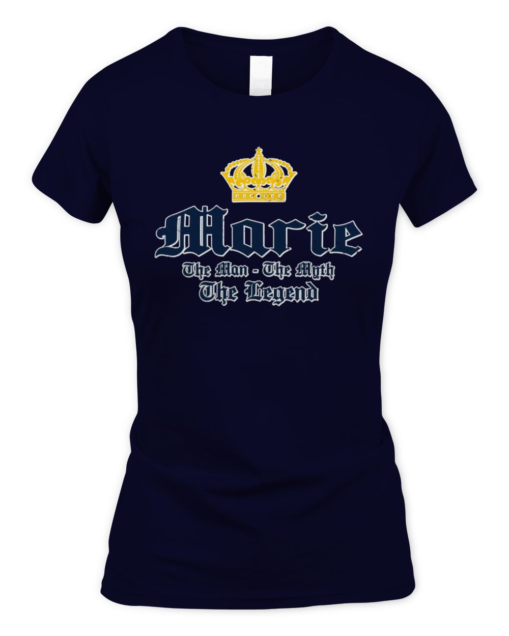 The Man The Myth The Legend Corona Beer T-Shirt MARIE M1-S83 / Women's Standard T-Shirt / navy