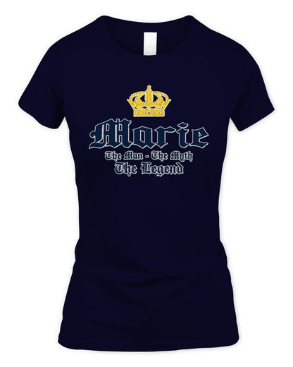 The Man The Myth The Legend Corona Beer T-Shirt MARIE M1-S83 / Women's Standard T-Shirt / navy