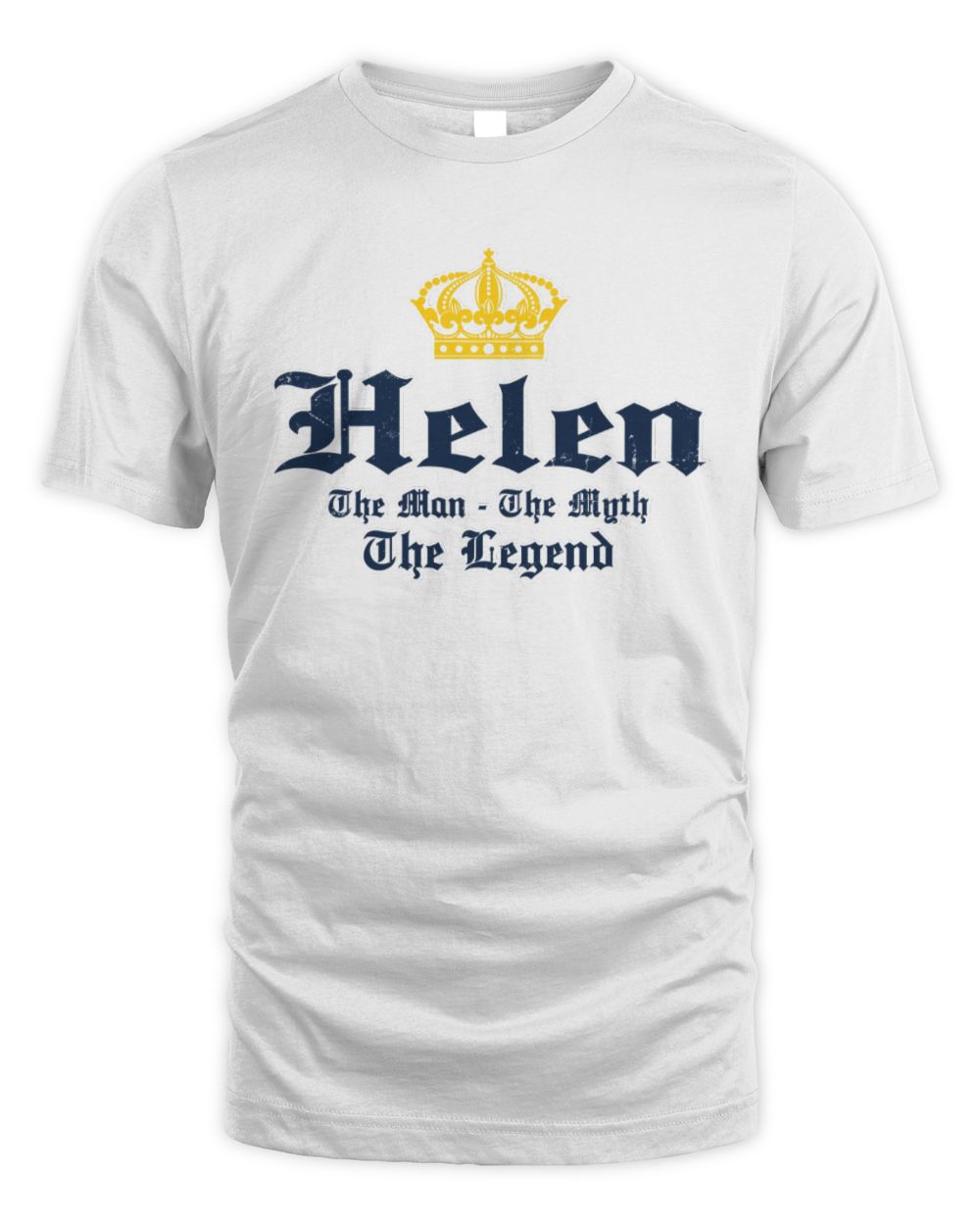The Man The Myth The Legend Corona Beer T-Shirt HELEN M1-S83 / Unisex Standard T-Shirt / white