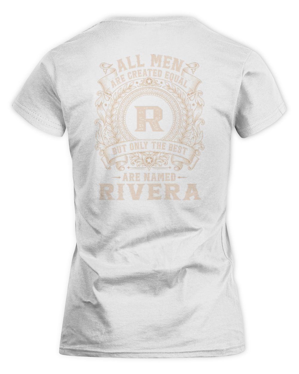 All Men Are Created Equal Cool Logo Shirt RIVERA M1-60 / Women's Standard T-Shirt / white