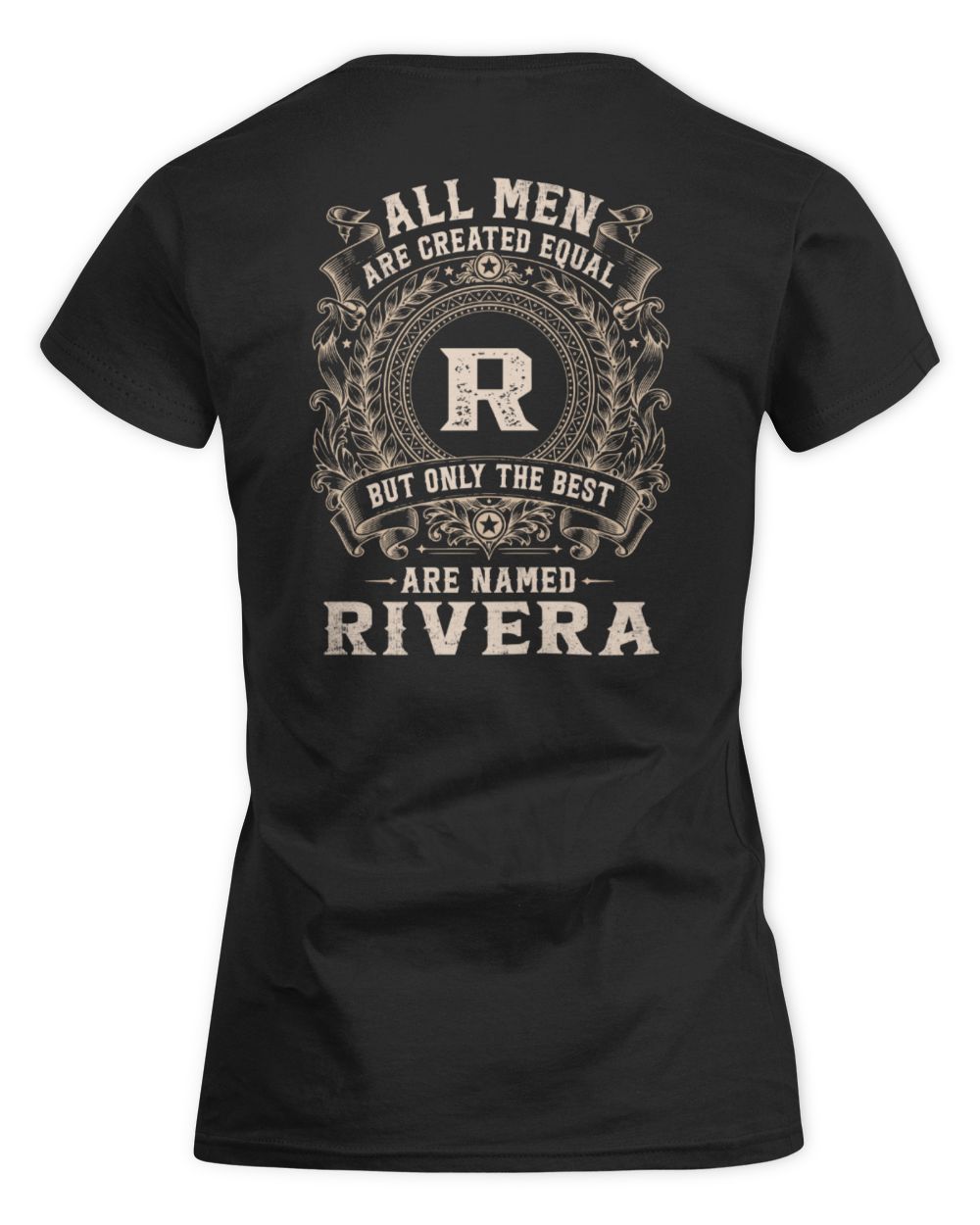 All Men Are Created Equal Cool Logo Shirt RIVERA M1-60 / Women's Standard T-Shirt / black