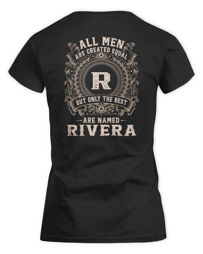 All Men Are Created Equal Cool Logo Shirt RIVERA M1-60 / Women's Standard T-Shirt / black