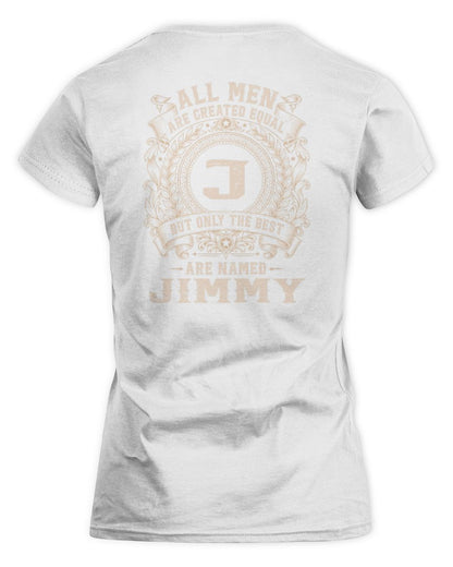 All Men Are Created Equal Cool Logo Shirt JIMMY M1-60 / Women's Standard T-Shirt / white