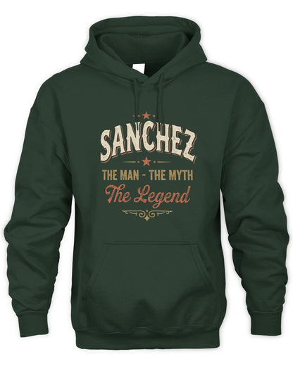 I'm Name I'm Not Rude I Just Have The Balls Funny T-Shirt SANCHEZ M1-77 / Unisex Hoodie / forest green