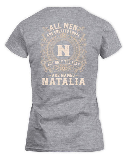 All Men Are Created Equal Cool Logo Shirt NATALIA M1-60 / Women's Standard T-Shirt / sport grey