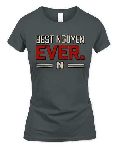 Best Your Name Ever Cool Shirt NGUYEN M1-58 / Women's Standard T-Shirt / charcoal