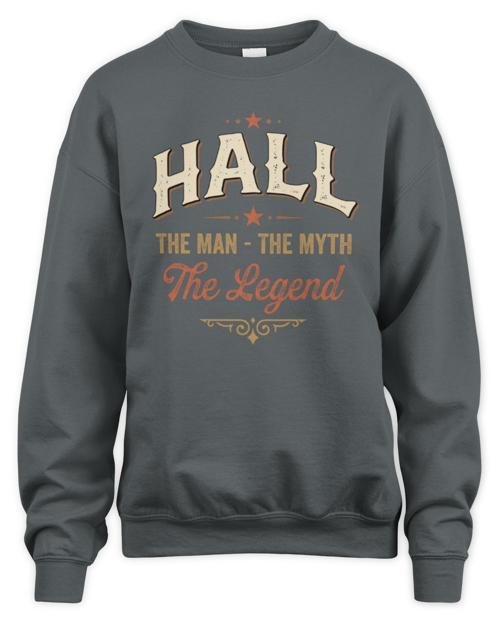 I'm Name I'm Not Rude I Just Have The Balls Funny T-Shirt HALL M1-77 / Unisex Sweatshirt / charcoal