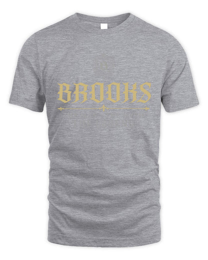 The Man The Myth The Legend Western Shirt BROOKS M1-78 / Unisex Standard T-Shirt / sport grey