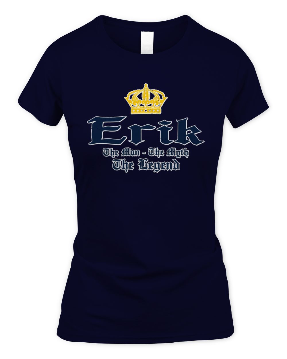 The Man The Myth The Legend Corona Beer T-Shirt ERIK M1-S83 / Women's Standard T-Shirt / navy