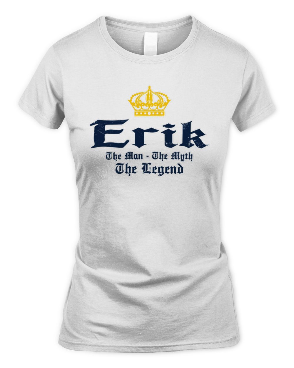 The Man The Myth The Legend Corona Beer T-Shirt ERIK M1-S83 / Women's Standard T-Shirt / white