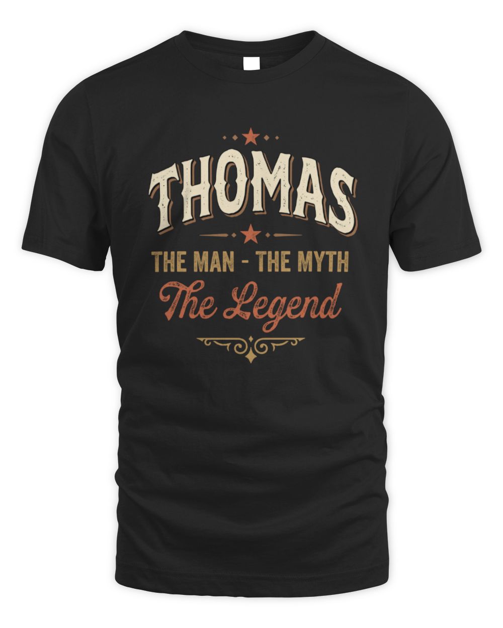 I'm Name I'm Not Rude I Just Have The Balls Funny T-Shirt THOMAS M1-77 / Unisex Standard T-Shirt / black