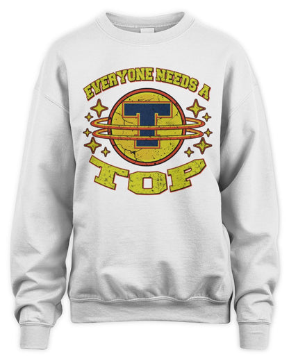 Everyone Needs a Your Name Shirt TOP M1-76 / Unisex Sweatshirt / white