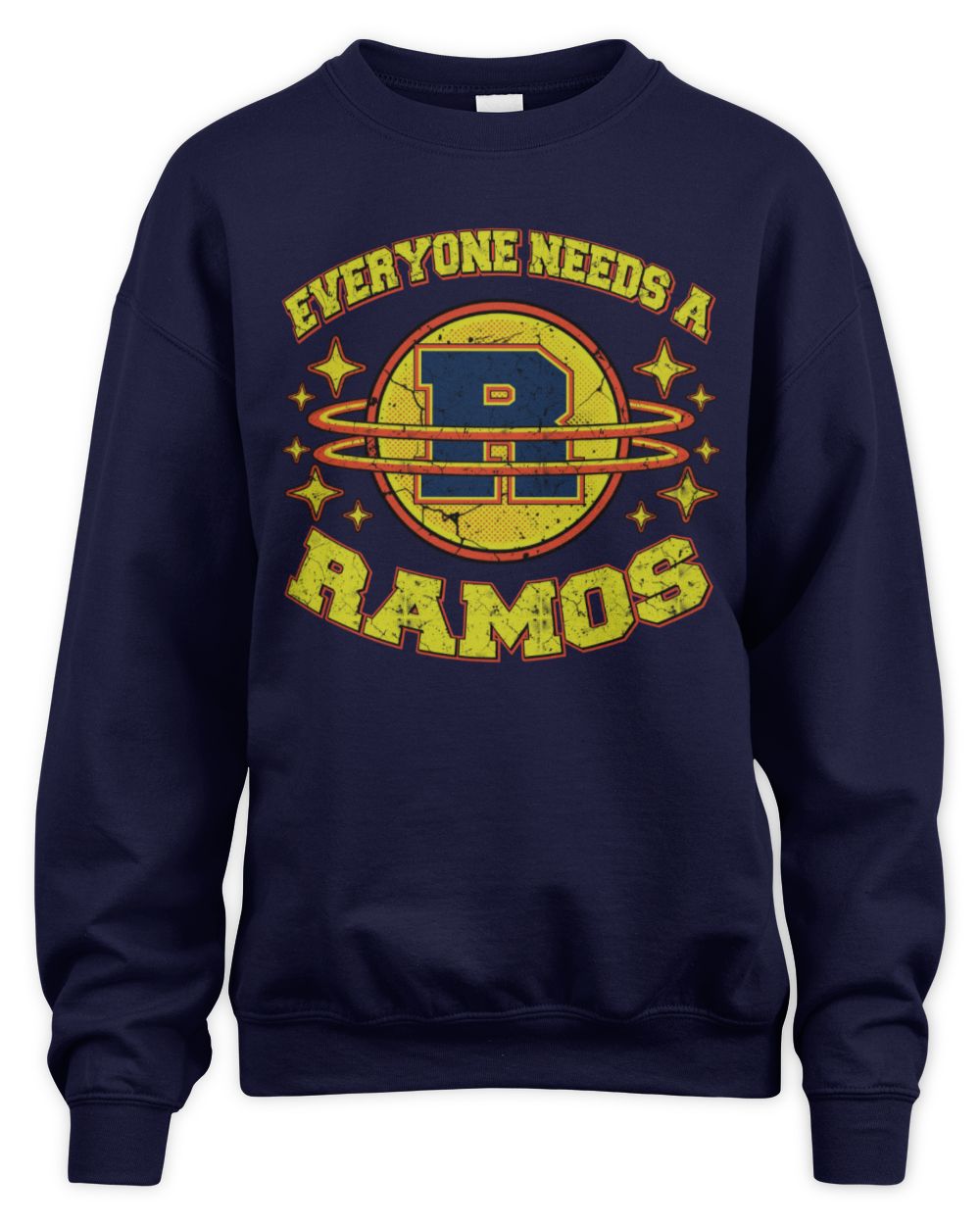 Everyone Needs a Your Name Shirt RAMOS M1-76 / Unisex Sweatshirt / navy
